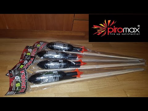 Bazooka PXR302 A | B | C | D - Piromax 168g F3 Rockets