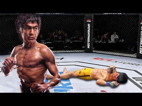 Bruce Lee vs. Old Bruce Lee - EA Sports UFC 4 - Epic Fight 🔥🐲
