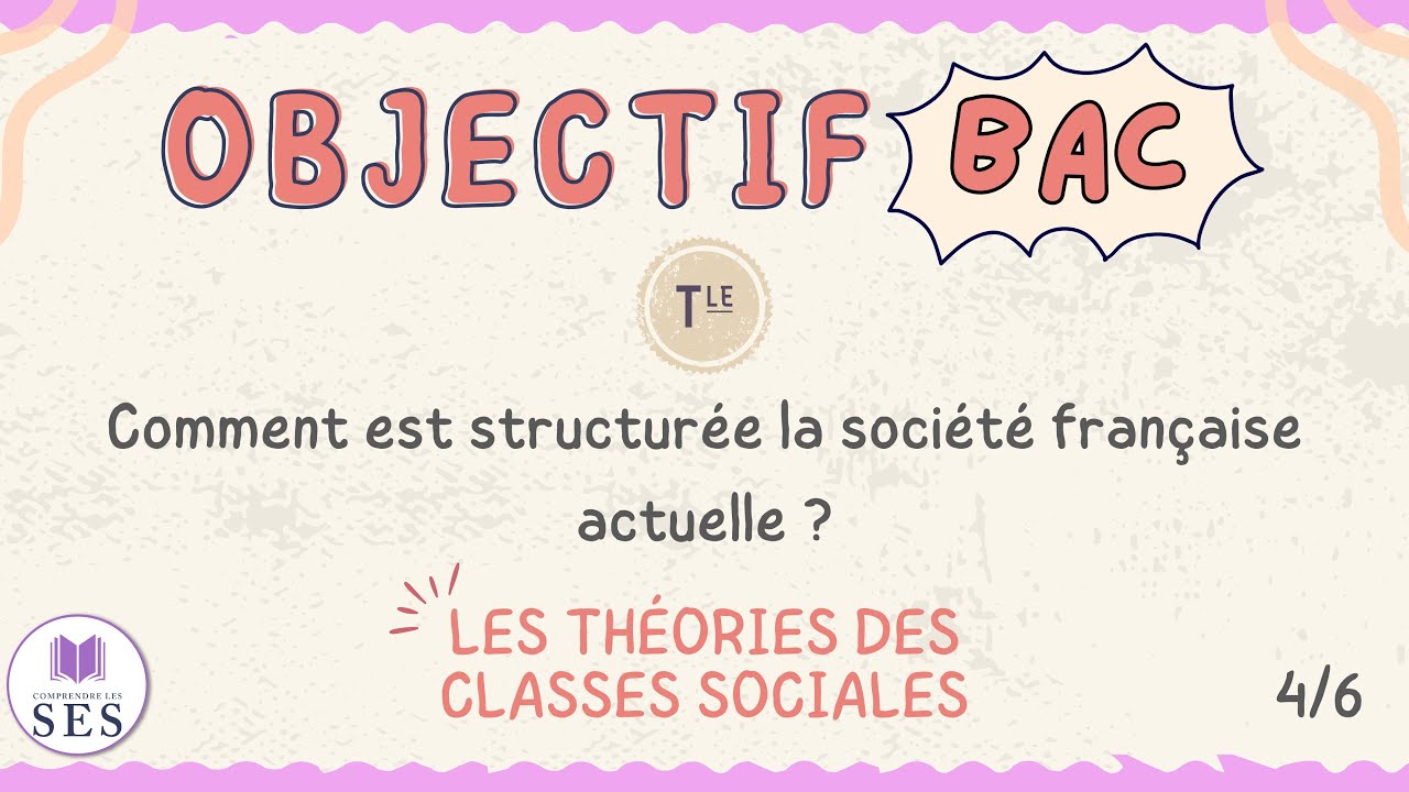 [BAC] Cours structure sociale - Les théories des classes sociales