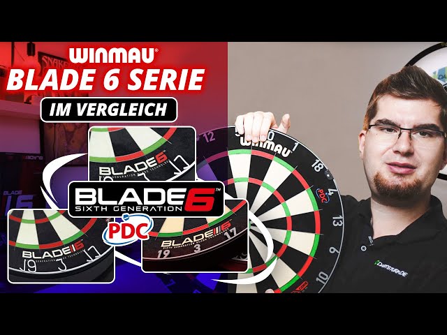 Vídeo relacionado con WINMAU Darts Blade 6 Professional Bristle Dartboard with Official Tournament Specifications | Endorsed by The PDC