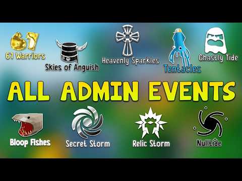 ALL 40+ ADMIN EVENTS EXPLAINED (FISCH ROBLOX)