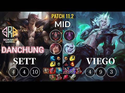 SRB Danchung Sett vs Viego Mid - KR Patch 11.2