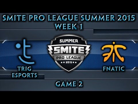 SPL: EU Week 1 - Trig Esports vs. Fnatic Game 2