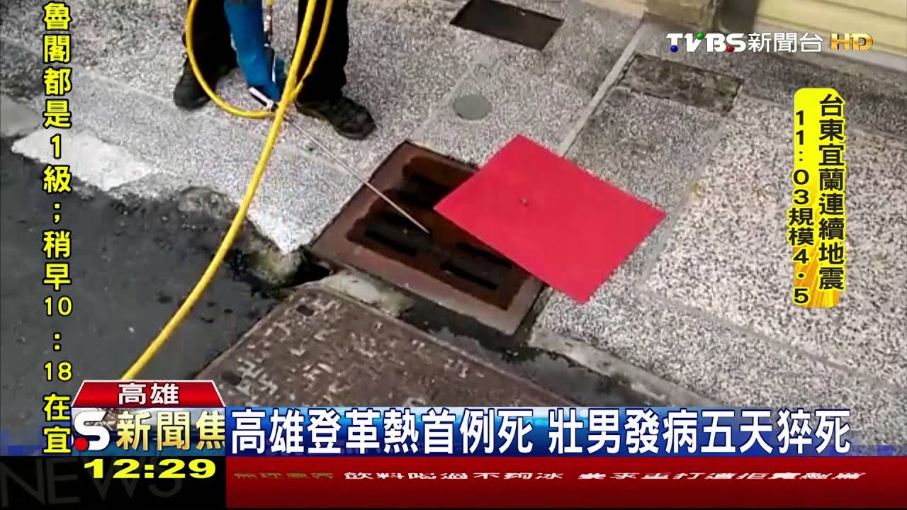高雄登革熱首例死 疑混第二型嚴重出血