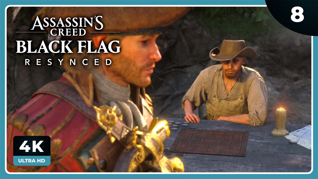 ACBF #8 | PIERDO EL DINERO | ASSASSIN'S CREED BLACK FLAG RESYNCED Gameplay Español