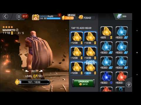 Brotherhood Results and Ranking 4 Star Magneto to Rank 2 Level 20