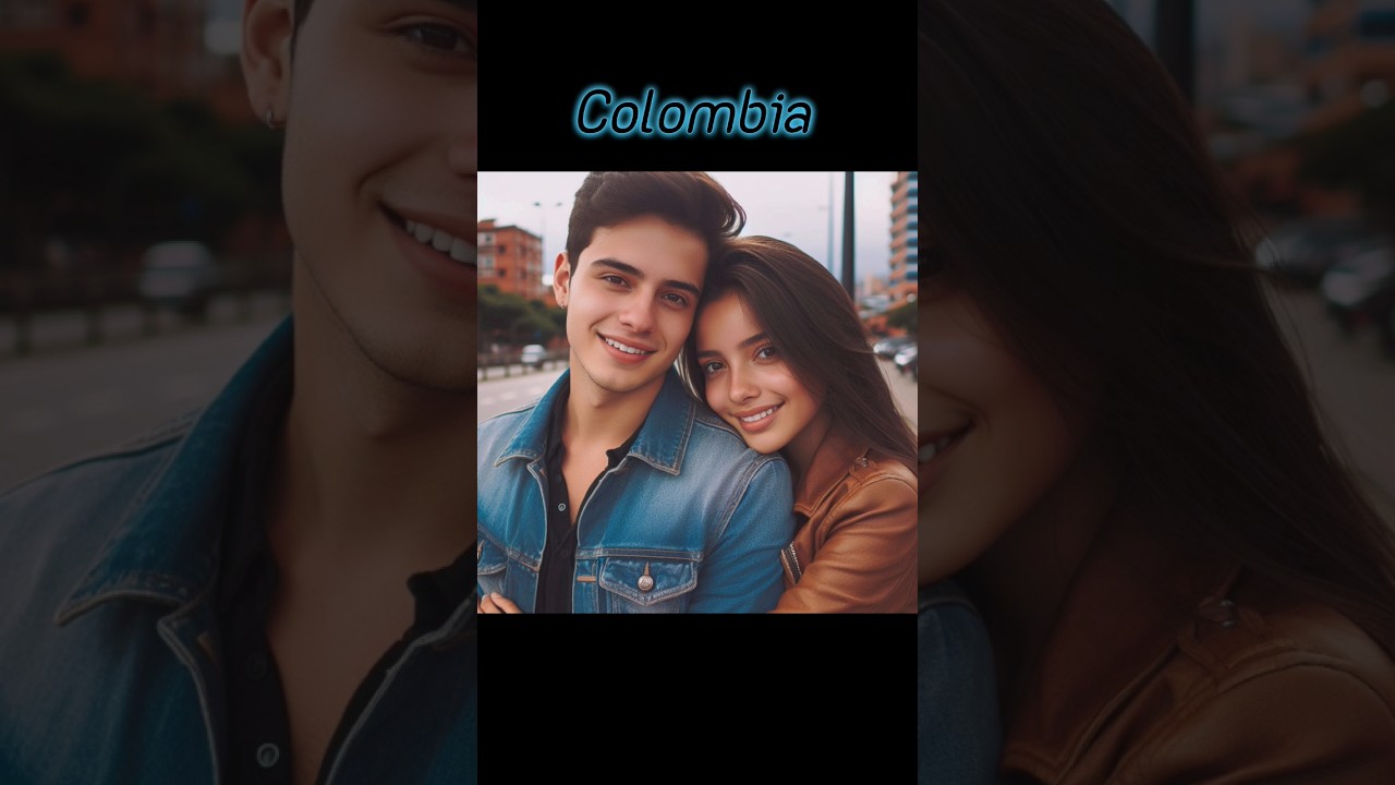 AI generated image of couple from different countries (Part-15) #youtubeshorts #shorts