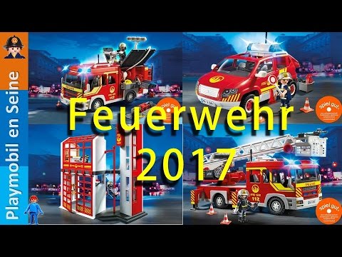 PLAYMOBIL - FIREMEN 2017 2018  - NOVELTY