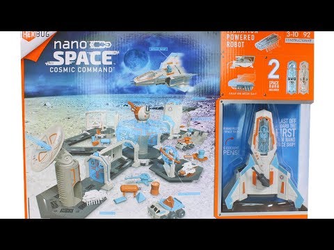 Hexbug Nano Space Cosmic Command Unboxing Toy Review