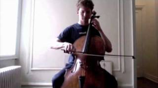 POPPER PROJECT #19: Joshua Roman plays Etude no. 19 for cello by David Popper