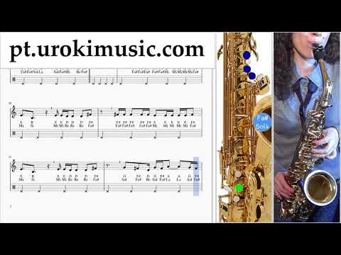 Aulas de Saxofone (tenor) DJ Khaled, Justin Bieber - No Brainer Curso Aprender um-ih372