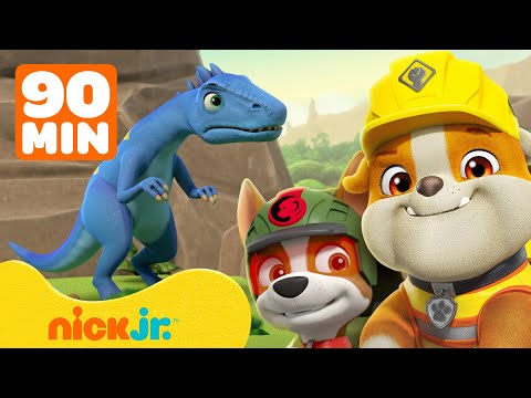 PAW Patrol | 🐾 Rubble & Tracker retten Dinosaurier & Tiere! | Nick Jr. Deutschland