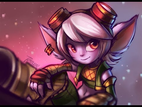 Doublelift as Tristana   Taric vs Xayah   Brand Bot  Season 8 Ranked Gameplay