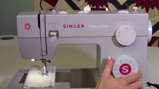 Singer Heavy Duty 4423 10 Selecting Stitches & Settings