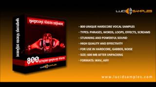 Video thumbnail for Hardcore Voices Invasion - Sample Pack Demo by Lucidsamples