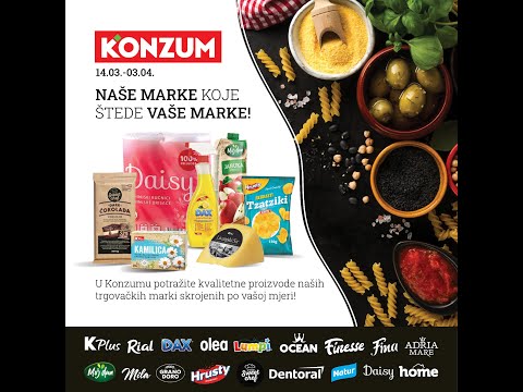 eKatalozi.com - ⭐ KONZUM KATALOG Naše marke, štede vaše marke   ✅ KONZUM AKCIJA MART 2022.