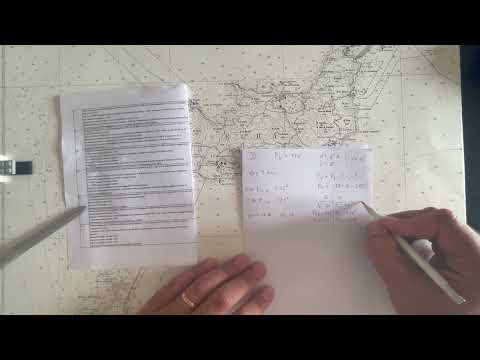 Nautical license exam - exercise 5.1.3-1 n°12 - survey t1 to t2 - unlimited correspondence (2022)