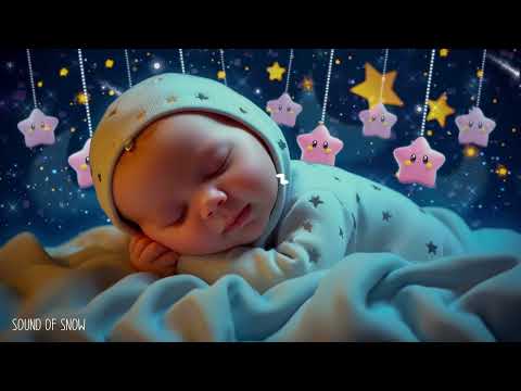 Relaxing Mozart Brahms Lullaby 🌙 Baby Sleep Music Sleep Instantly, Calm Insomnia & Fussiness