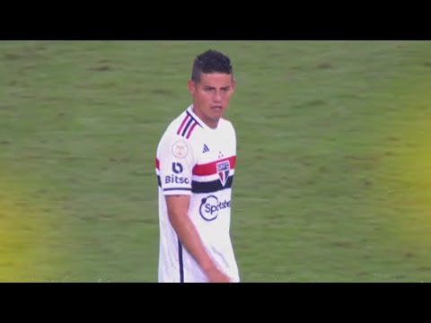 Estréia de James Rodríguez pelo São Paulo (13/08/2023) HD