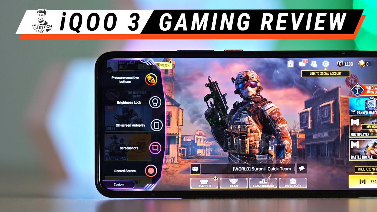 iQOO 3 - Can it Game???