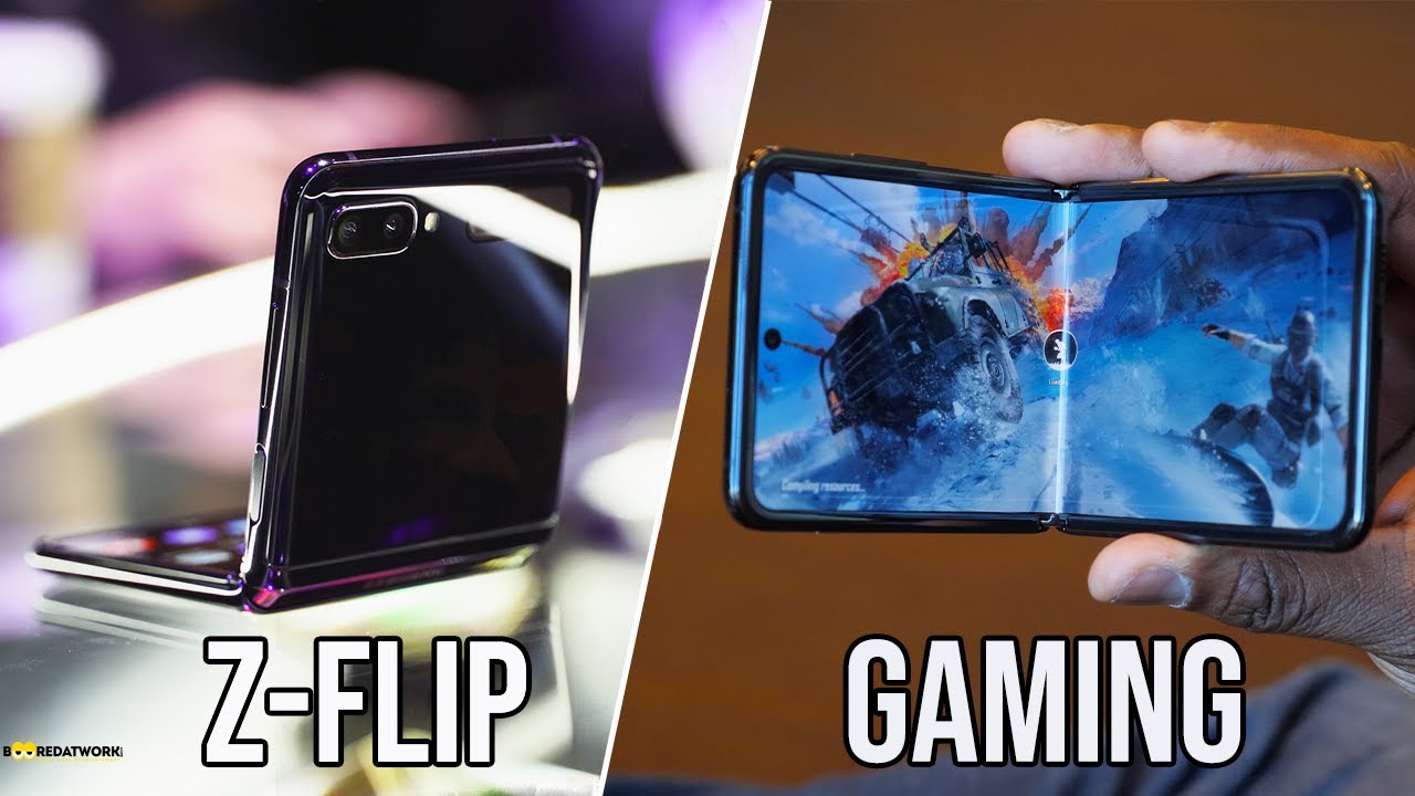 Galaxy Z Flip Gaming| Speaker Test| COD Mobile & PUBG!!!