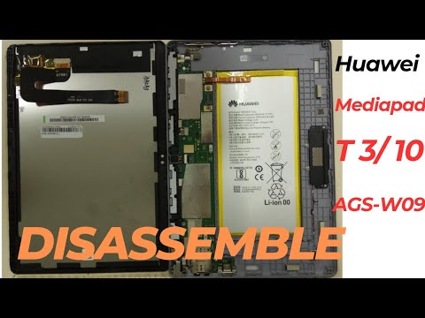 Huawei Mediapad T3' 10 (AGS-W09) Disassemble/Teardown