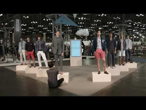 Stuart Segel at Men's Fashion Week in NY for Project & MRket