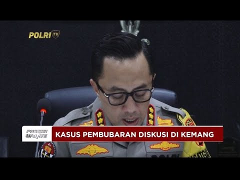 PRESISI UPDATE : PMJ TETAPKAN 9 TERSANGKA KASUS PEMBUBARAN PAKSA DISKUSI DI KEMANG  07/10/2024 19.00