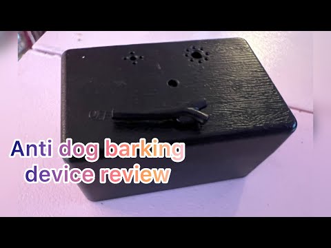 In Hand Review of anti barking dog device