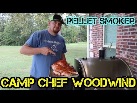 How to Use a Camp Chef Woodwind Pellet Smoker - Smoking Chicken!!
