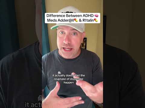 The difference between Adderall and Ritalin #facts #adhd #education