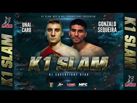 K1 Slam Super Fight professional K1 -67 KG Unai Caro Vs Gonzalo Sequeira