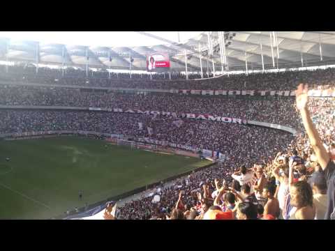 Torcida do Bahia dando show! Segundos antes do gol! Bahia 1 x 2 Fluminense