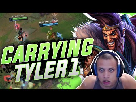 BEST DRAVEN CARRYING TYLER1 ON EUW