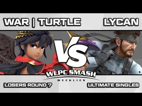 WLPC Sunday Smash: War | Turtle (Dark Pit) vs Lycan (Snake) - Losers Round 7
