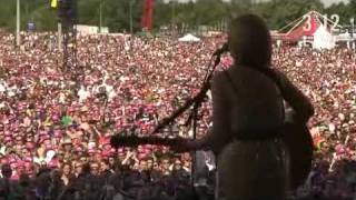 Amy MacDonald Let&#39;s Start a band Live@Pinkpop 2009
