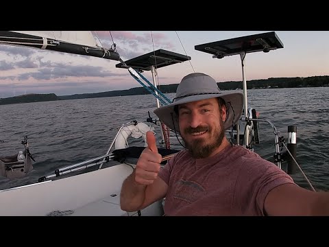 6-12-20 Sailing 1989 Precision 18 - Sail La Vie - Susquehanna River