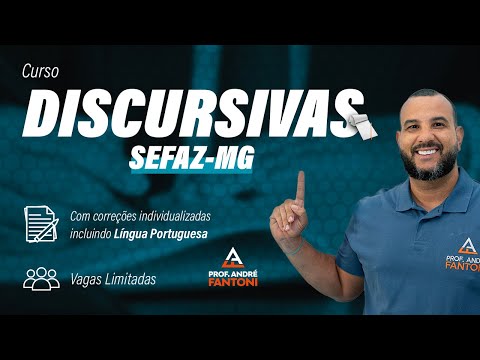 SEFAZ/MG - DISCURSIVAS
