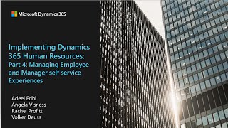 HR Functional Series - Part 4: Managing Employee and Manager Self-Service Experiences - TechTalk
