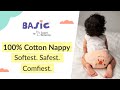 BASIC 100 Cotton Nappy From The House Of SuperBottoms