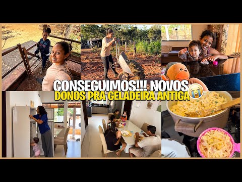 VLOG do nosso DIA| HELOISE não ESTAVA BEM😢ELES me PEDIRAM e eu FIZ MACARRÃO CREMOSO com CALABRESA‼️