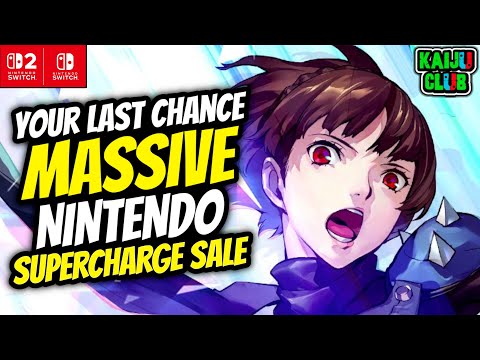 60+ GAMES: MASSIVE Nintendo SUPERCHARGE Eshop Sale for Switch/Switch 2!
