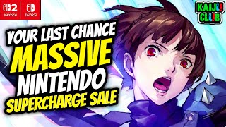 60+ GAMES: MASSIVE Nintendo SUPERCHARGE Eshop Sale for Switch/Switch 2!
