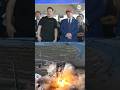 Donald Trump And Elon Musk Watch SpaceX Starship Rocket Blast Off From Texas