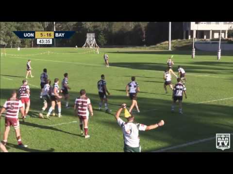 2017 RAMS NHRU Round 1 Premier 1 Highlights - Newcastle University v Nelson Bay Gropers