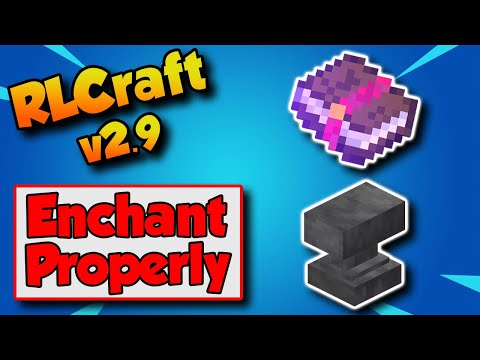 RLCraft 2.9 How To Enchant Cheap 📚