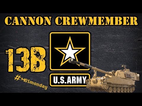 13B Cannon Crewmember
