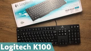 Logitech K100 Classic Keyboard - відео 2