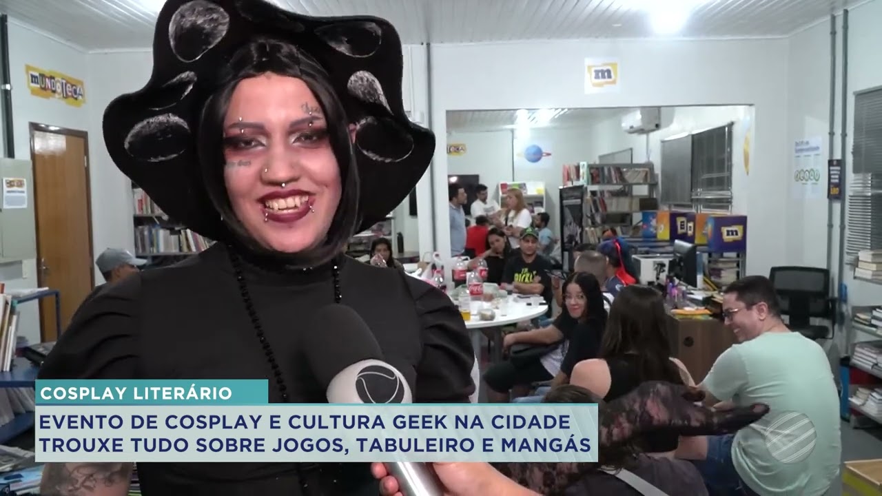 EVENTO DE COSPLAY E CULTURA GEEK NA CIDADE TROUXE TUDO SOBRE JOGOS, TABULEIRO E MANGÁS