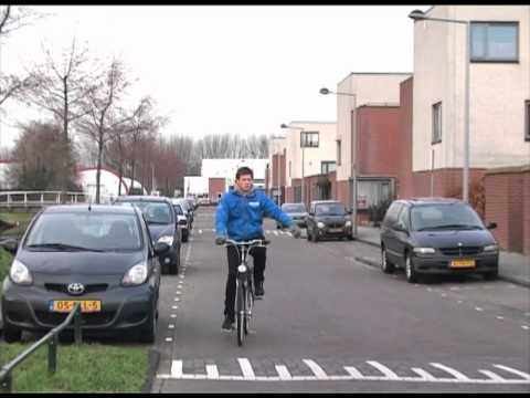 Fietsexamen 2012 route Leidschenveen Den Haag